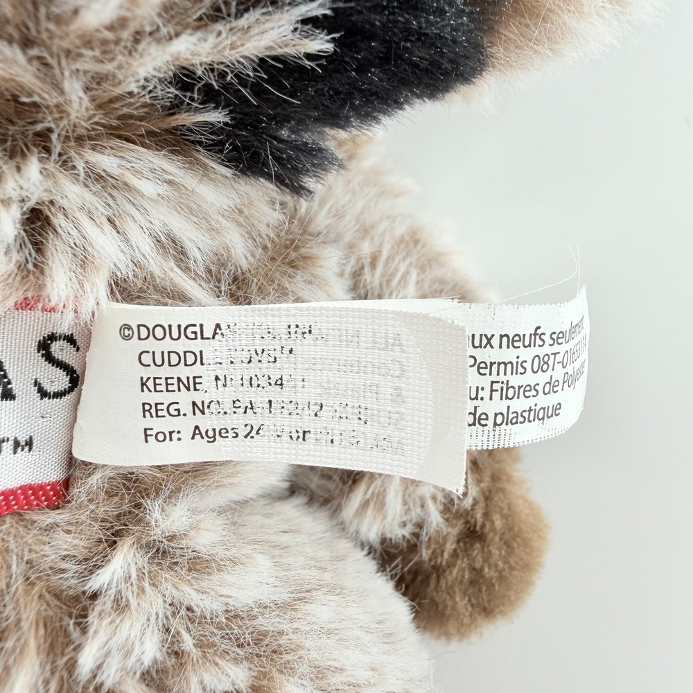 Douglas Ringo Raccoon Plush 10" Stuffed Animal Collectible Realistic 2018 EUC - Picture 10 of 12